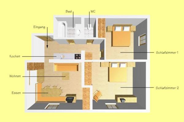 דירות לך אם ארלברג Haus Gstueat חדר תמונה
